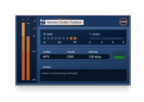 Sonnox Codex Toolbox